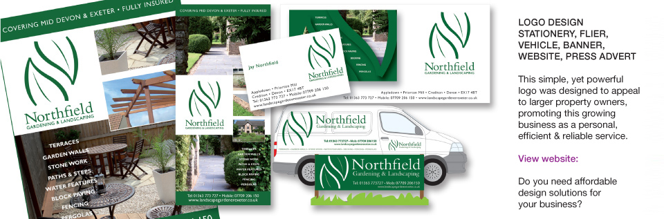 Northfield Landscaping Logo & Stationary Design